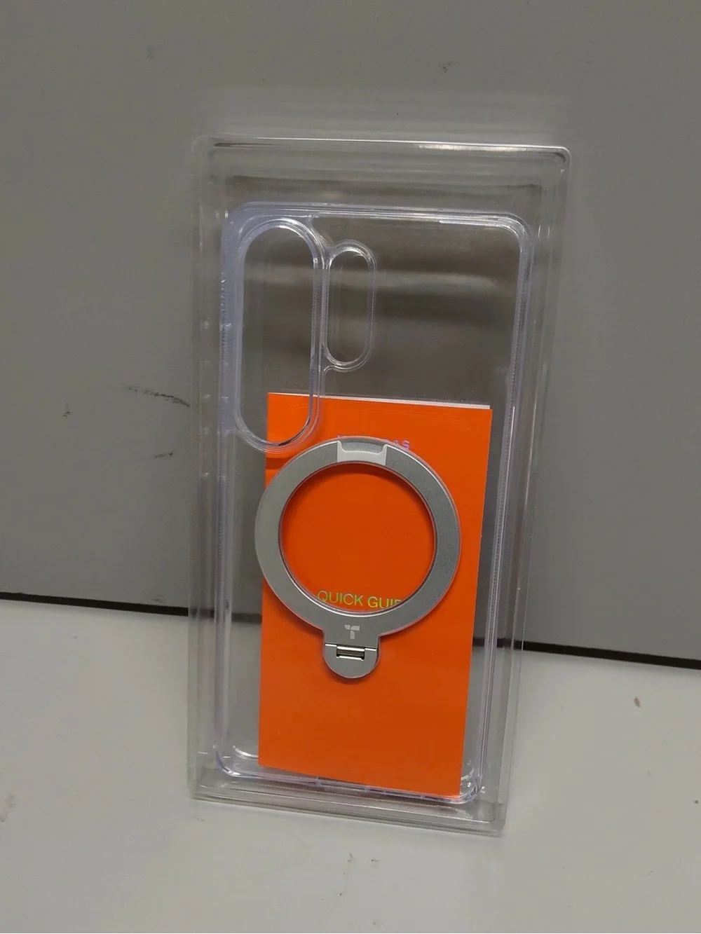 TORRAS Q3 Spin Samsung Galaxy S26 Ultra Clear MagSafe Case 360 Degree Stand